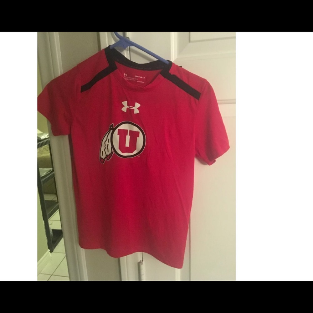 Under Armor Youth Utah Dri Fit Tee Youth Med